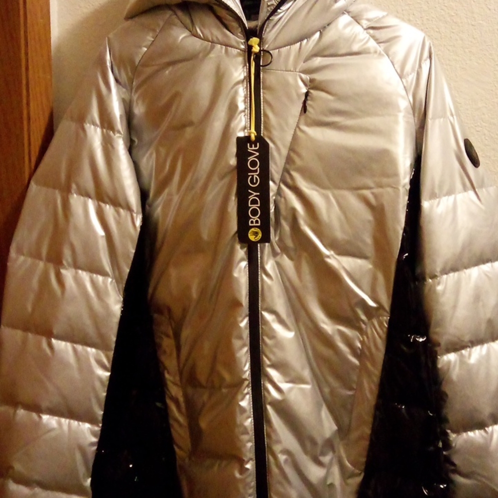 Body Glove Hooded Down Parka Coat